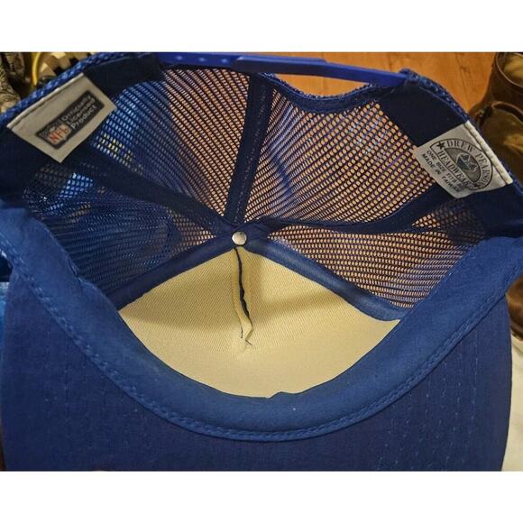 VTG St. Louis LA Rams Drew Pearson Headwear Mesh Trucker Snapback Hat Cap NFL - Picture 6 of 8